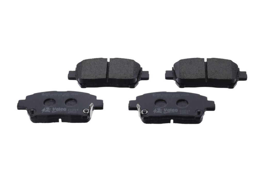 Jeu de 4 plaquettes de frein VALEO ref. 610319